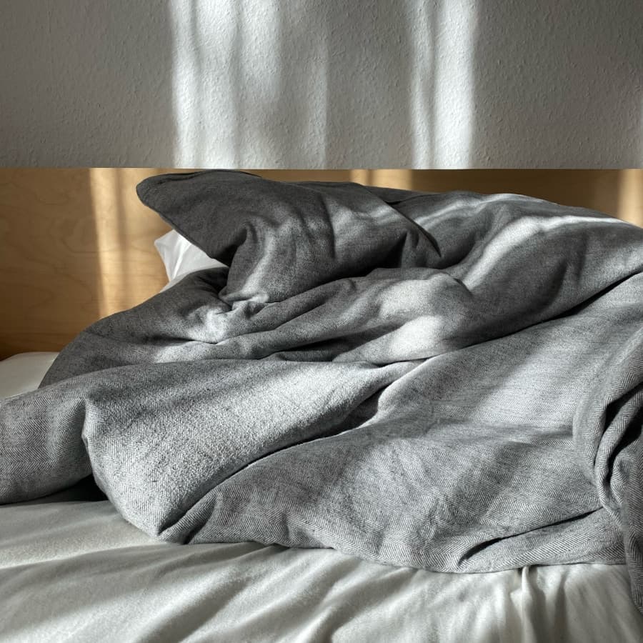 Washed Linen Duvet Cover Set