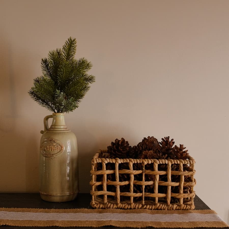 Handwoven Rattan Basket